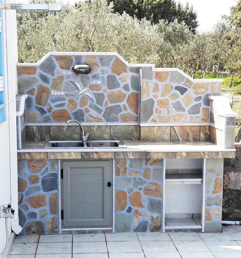 Elafonisos: Two Storey House On The Sea Front Exteriér fotografie